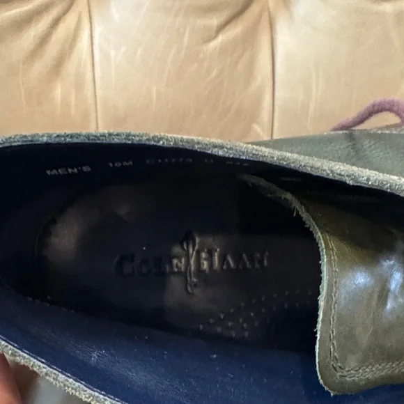 Cole Haan Dark Green Chukka Boots - Picture 7 of 7